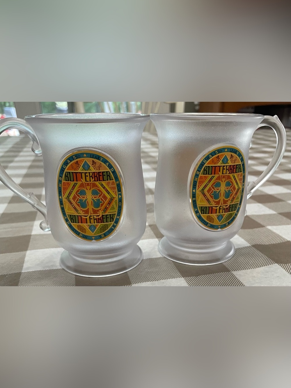 Harry Potter New York City Store Exclusive Butterbeer Plastic Souvenir Mug Pair
